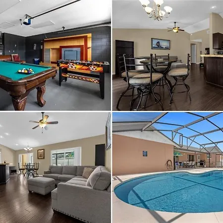 5Bd 2 Bath With Gameroom & Pool 1 Story House